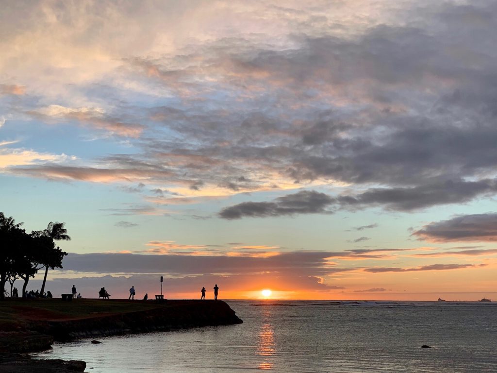 Magic Island Sunset