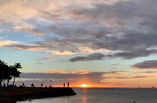 Magic Island Sunset