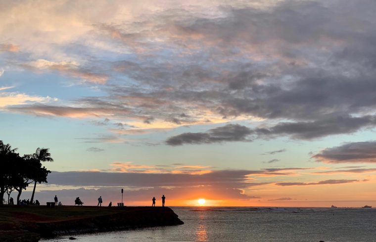 Magic Island Sunset